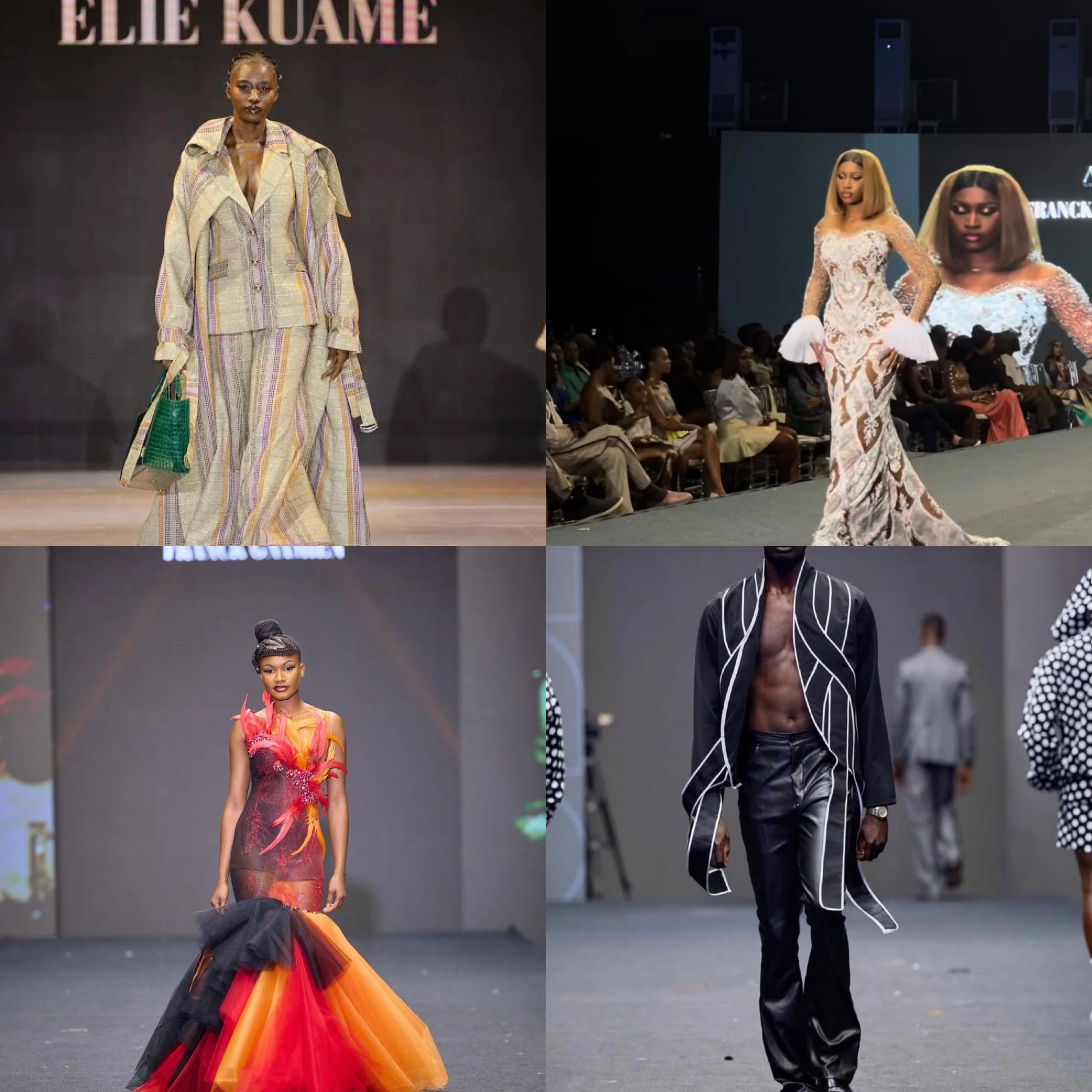 Fashion week by Elie kuame: Célébration de mode africaine raffinée selon les standards internationaux