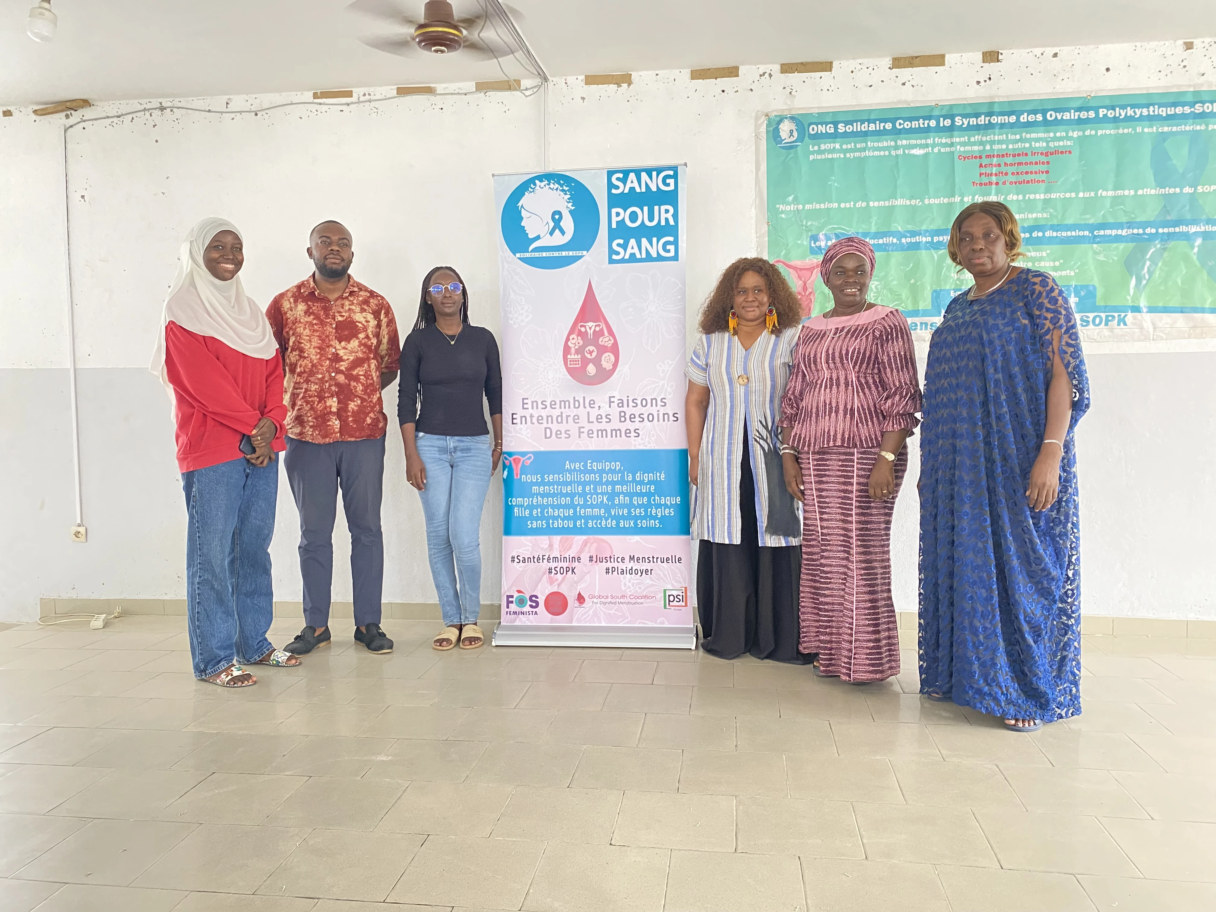 Koumassi : l’ONG ‘’Solidaire’’ sensibilise les jeunes filles au syndrome des ovaires et à la dignité menstruelle
